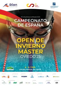 XXX CAMPEONATO DE ESPAÑA "OPEN" DE INVIERNO NATACIÓN MASTERS @ Piscina Parque del Oeste (Oviedo)